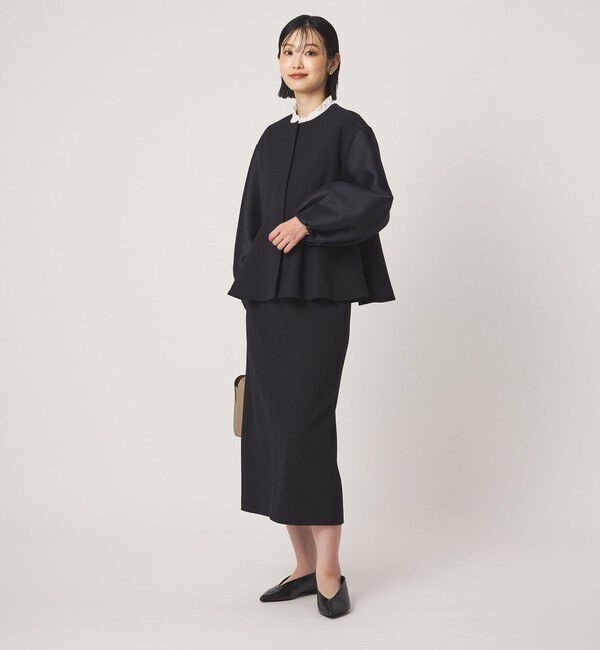 UNITED ARROWS green label relaxing「［size SHORTあり］fleurie(フルリー) フォルム ジャケット」|ノーカラージャケット|
