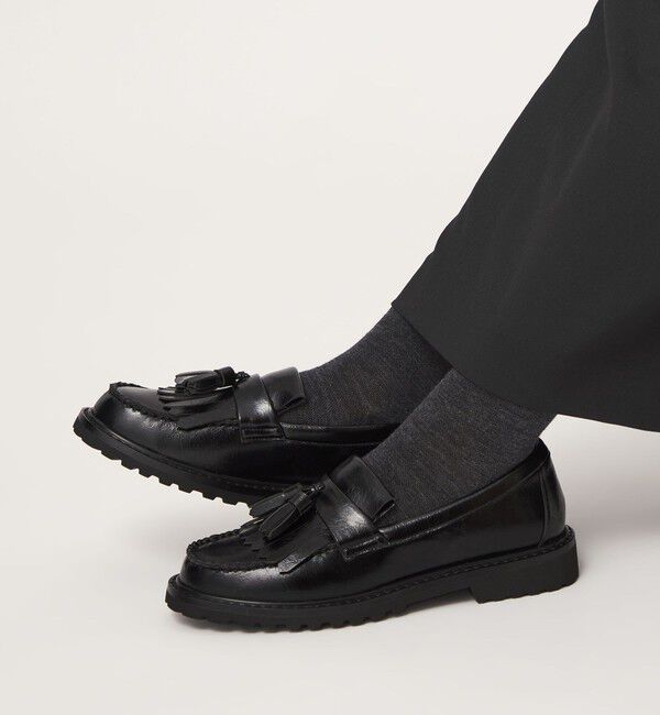 UNITED ARROWS green label relaxing「【結論シリーズ】クッショニーローファー タッセル 撥水」|ローファー|