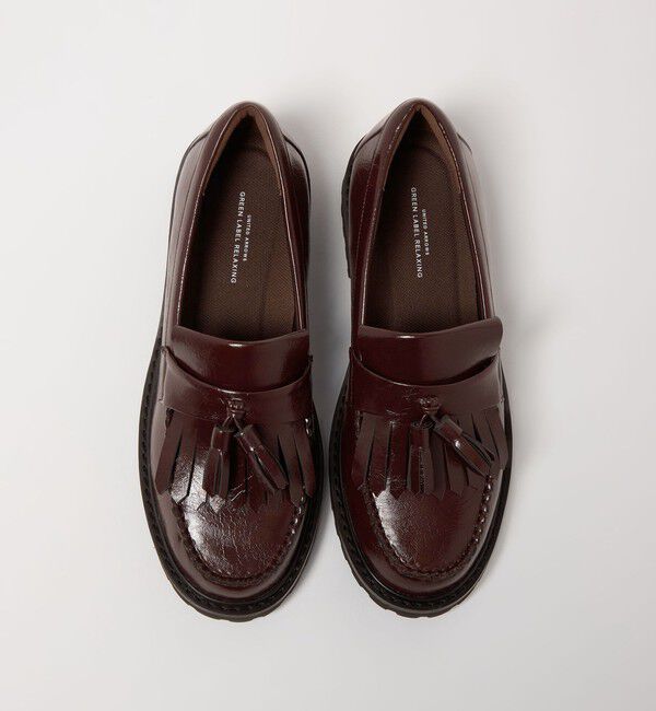 UNITED ARROWS green label relaxing「【結論シリーズ】クッショニーローファー タッセル 撥水」|ローファー|