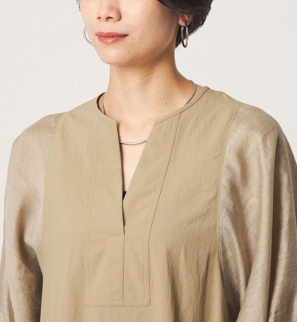 UNITED ARROWS green label relaxing「ボリューム スリーブ ワンピース」|ワンピース|