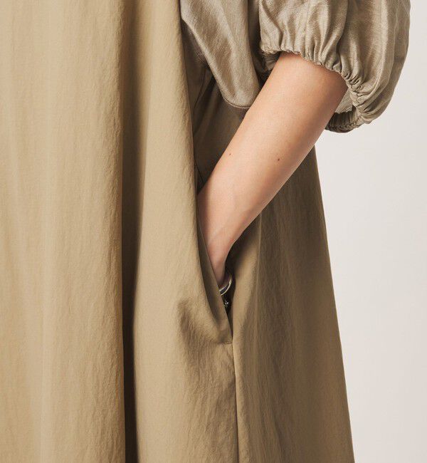 UNITED ARROWS green label relaxing「ボリューム スリーブ ワンピース」|ワンピース|
