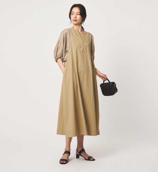 UNITED ARROWS green label relaxing「ボリューム スリーブ ワンピース」|ワンピース|