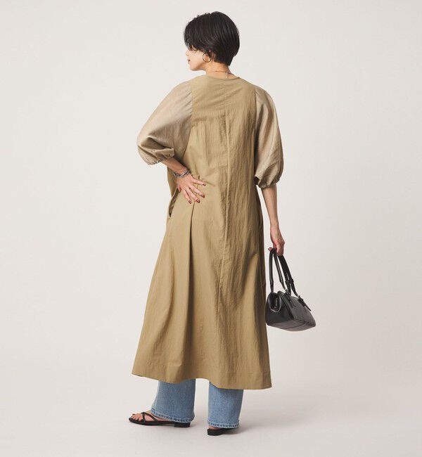 UNITED ARROWS green label relaxing「ボリューム スリーブ ワンピース」|ワンピース|