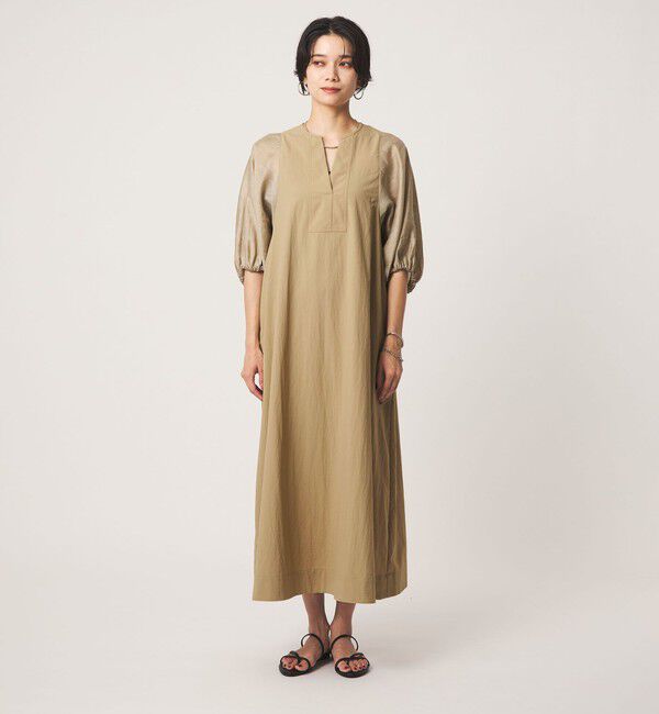 UNITED ARROWS green label relaxing「ボリューム スリーブ ワンピース」|ワンピース|