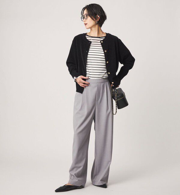 UNITED ARROWS green label relaxing「【結論シリーズ】ふれてモールニットカーデ」|カーディガン|