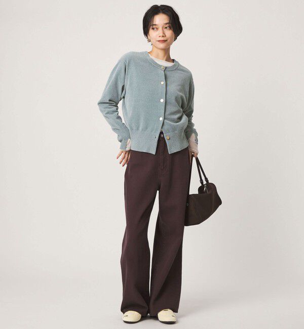 UNITED ARROWS green label relaxing「【結論シリーズ】ふれてモールニットカーデ」|カーディガン|