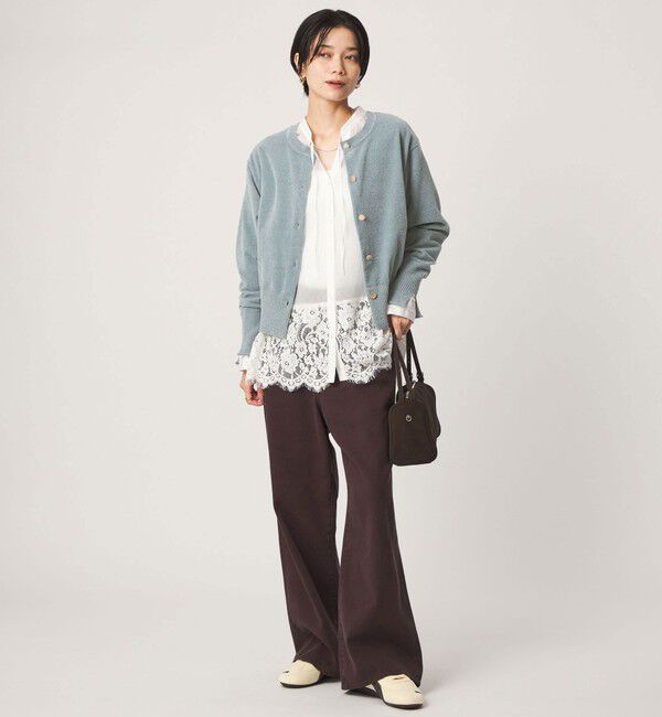 UNITED ARROWS green label relaxing「【結論シリーズ】ふれてモールニットカーデ」|カーディガン|