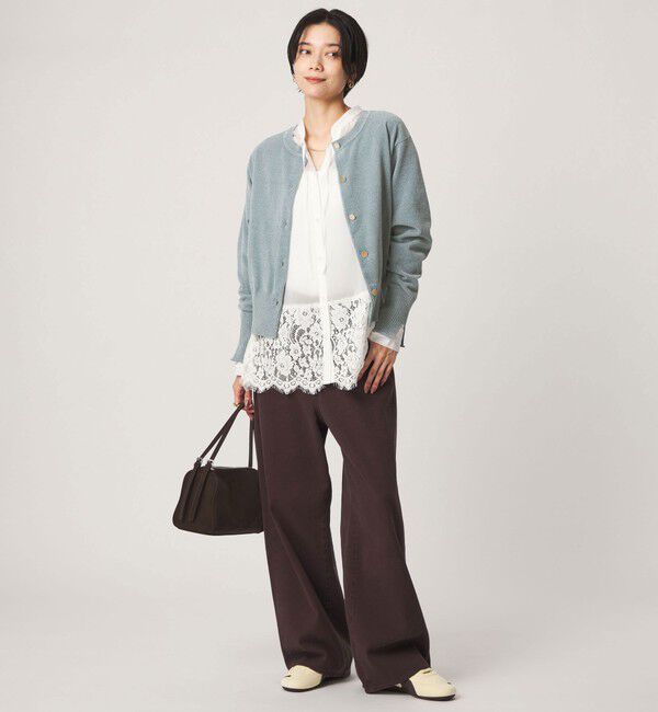 UNITED ARROWS green label relaxing「【結論シリーズ】ふれてモールニットカーデ」|カーディガン|