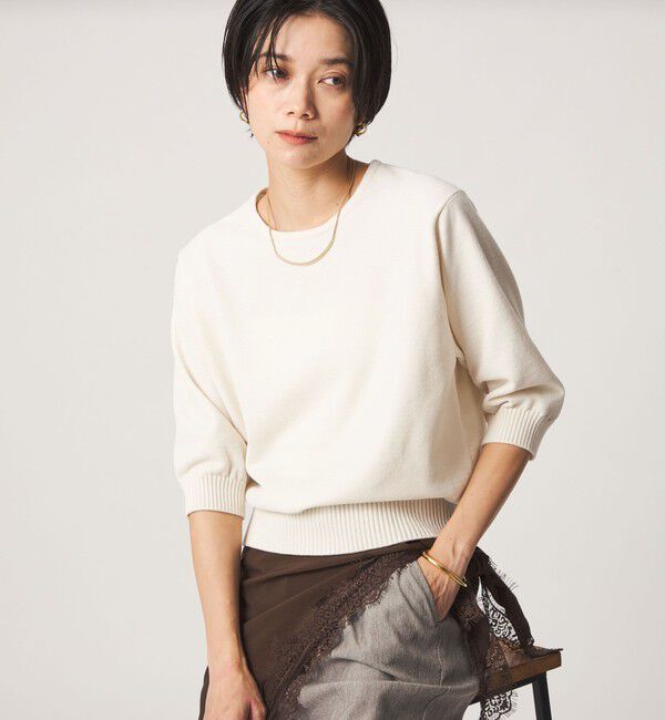 UNITED ARROWS green label relaxing「【結論シリーズ】ふれてモールニット」|ニット・セーター|