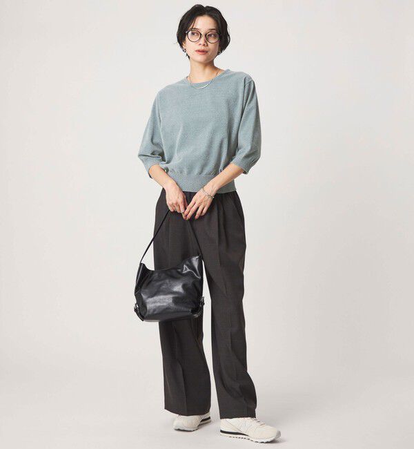 UNITED ARROWS green label relaxing「【結論シリーズ】ふれてモールニット」|ニット・セーター|