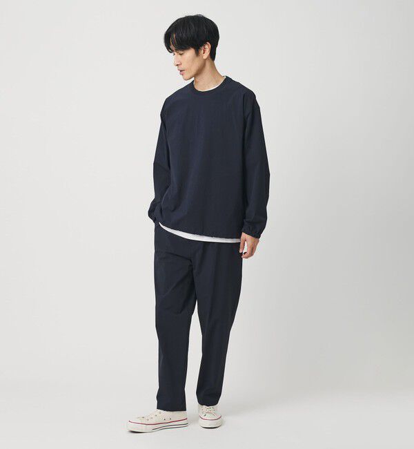 BEAUTY&YOUTH UNITED ARROWS「360&deg;MASTER アジャスト クルーネック カットソー セットアップ対応 撥水 ストレッチ ウォッシャブル」|Tシャツ・カットソー|