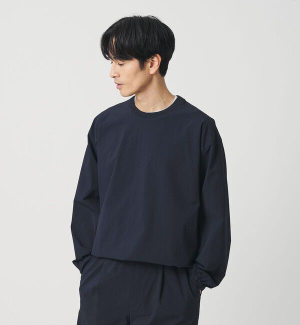 BEAUTY&YOUTH UNITED ARROWS「360&deg;MASTER アジャスト クルーネック カットソー セットアップ対応 撥水 ストレッチ ウォッシャブル」|Tシャツ・カットソー|