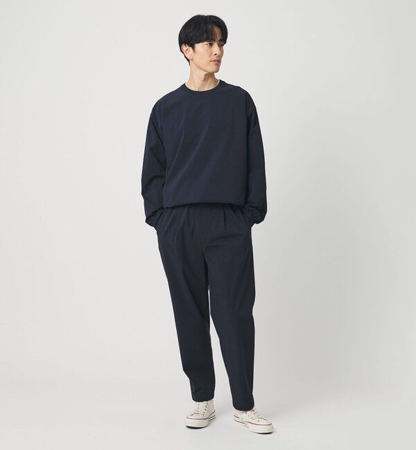 BEAUTY&YOUTH UNITED ARROWS「360&deg;MASTER アジャスト クルーネック カットソー セットアップ対応 撥水 ストレッチ ウォッシャブル」|Tシャツ・カットソー|