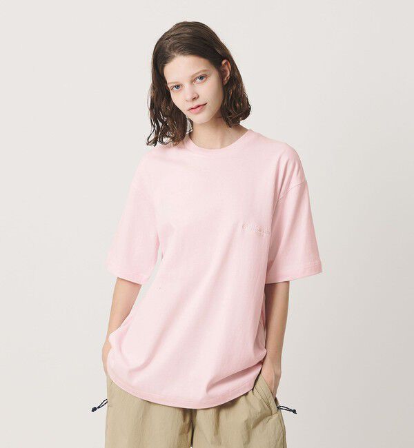 California General Store「＜CGS.＞オーガニック コットン クルーネック ロゴ Tシャツ」|Tシャツ・カットソー|