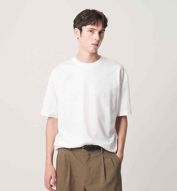 BEAUTY&YOUTH UNITED ARROWS「カネマサ莫大小 メロー コットン スウェット Ｔシャツ MADE IN JAPAN」|Tシャツ・カットソー|