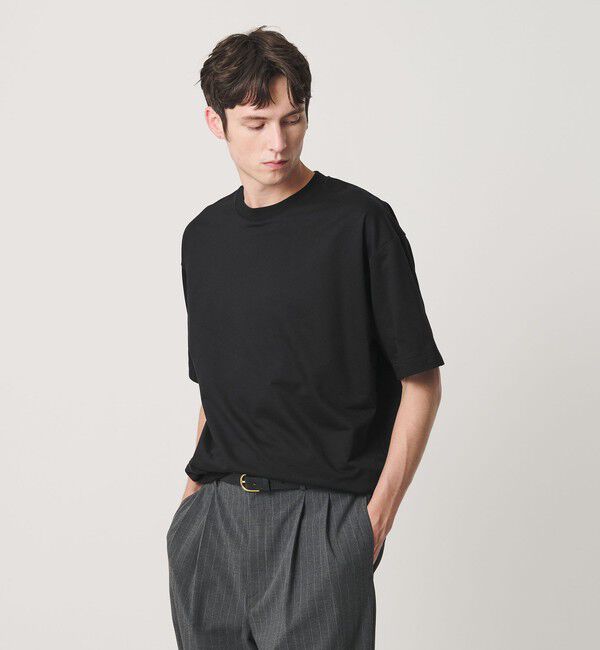 BEAUTY&YOUTH UNITED ARROWS「カネマサ莫大小 メロー コットン スウェット Ｔシャツ MADE IN JAPAN」|Tシャツ・カットソー|