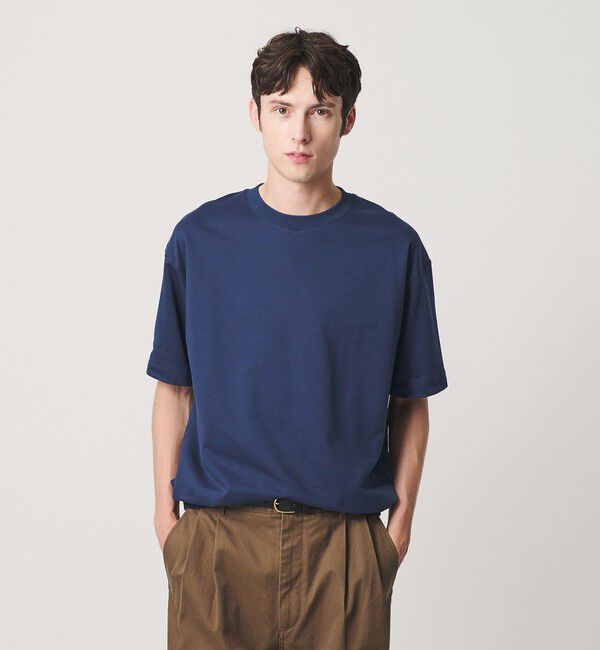 BEAUTY&YOUTH UNITED ARROWS「カネマサ莫大小 メロー コットン スウェット Ｔシャツ MADE IN JAPAN」|Tシャツ・カットソー|