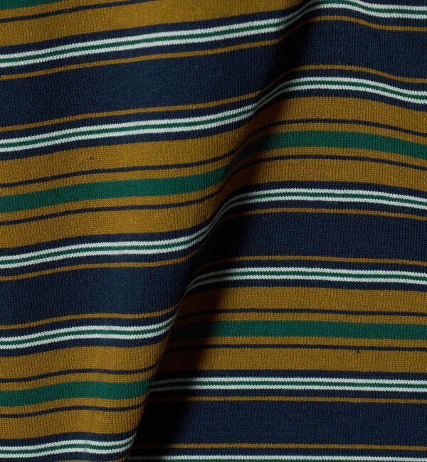 BEAUTY&YOUTH UNITED ARROWS「【WEB限定】マルチボーダー ポロカラーTシャツ」|Tシャツ・カットソー|