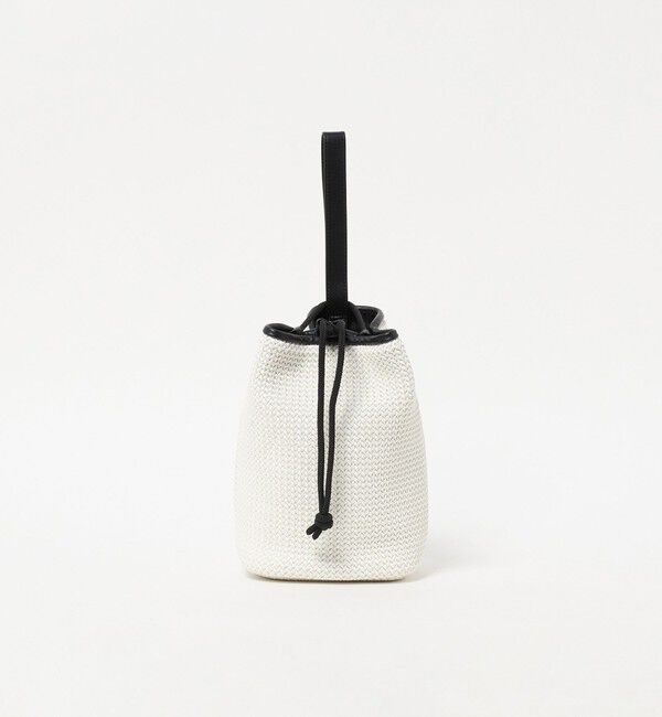 BEAUTY&YOUTH UNITED ARROWS「ウーブン メッシュ パース」|ハンドバッグ|OFF WHITE