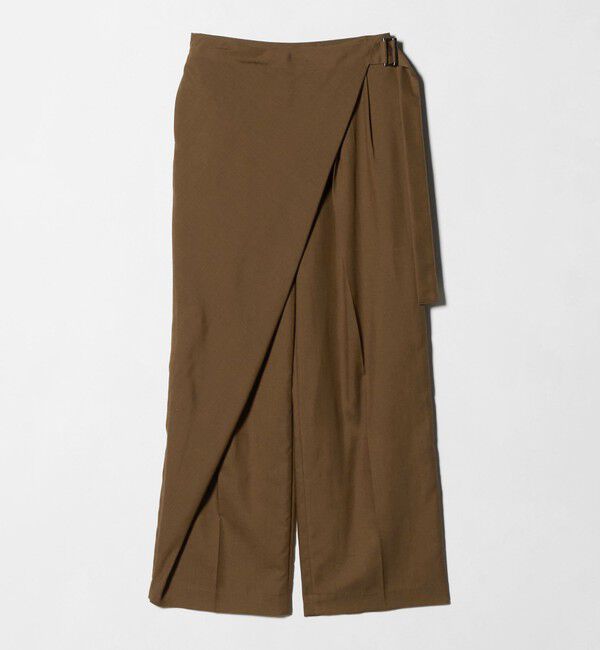 BEAUTY&YOUTH UNITED ARROWS「フロントラップ ベルト パンツ ウォッシャブル」|その他|