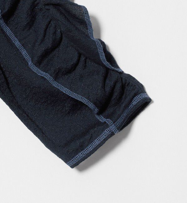 BEAUTY&YOUTH UNITED ARROWS「コットンナイロン ラッフル ジャガードプルオーバー ウォッシャブル」|Tシャツ・カットソー|