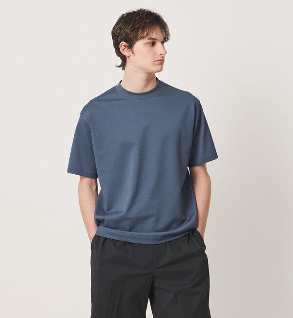 UNITED ARROWS「タック ジャージ Tシャツ」|Tシャツ・カットソー|
