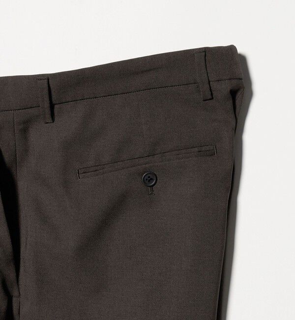 UNITED ARROWS「＜District＞ポリエステル トロピカル 1プリーツ テーパード パンツ」|スーツ|