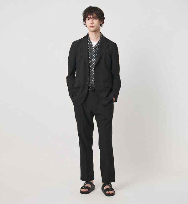 UNITED ARROWS「＜District＞ポリエステル トロピカル シングル 2ボタン テーラードジャケット」|テーラードジャケット|