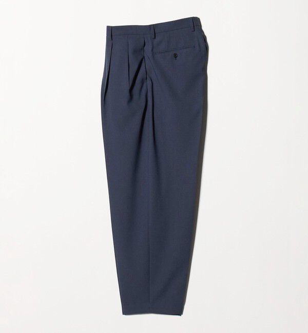 UNITED ARROWS「＜District＞ポリエステル トロピカル バレル ワイドパンツ」|スラックス|