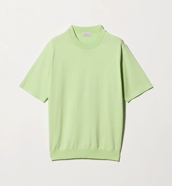 UNITED ARROWS green label relaxing「MTB コットン ハイゲージ モックネック ニット Tシャツ」|ニット・セーター|