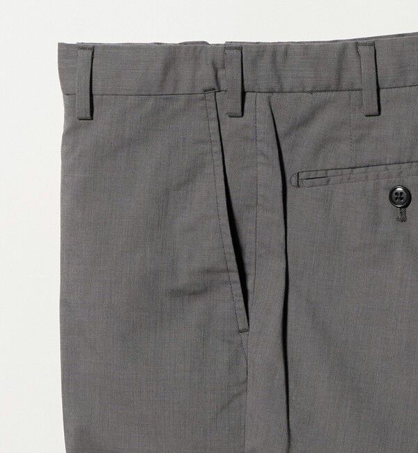 UNITED ARROWS green label relaxing「A+ COOL シャークスキン スタンダード アジャスター NP スラックス -ストレッチ・接触冷感・クリースキープ」|スラックス|