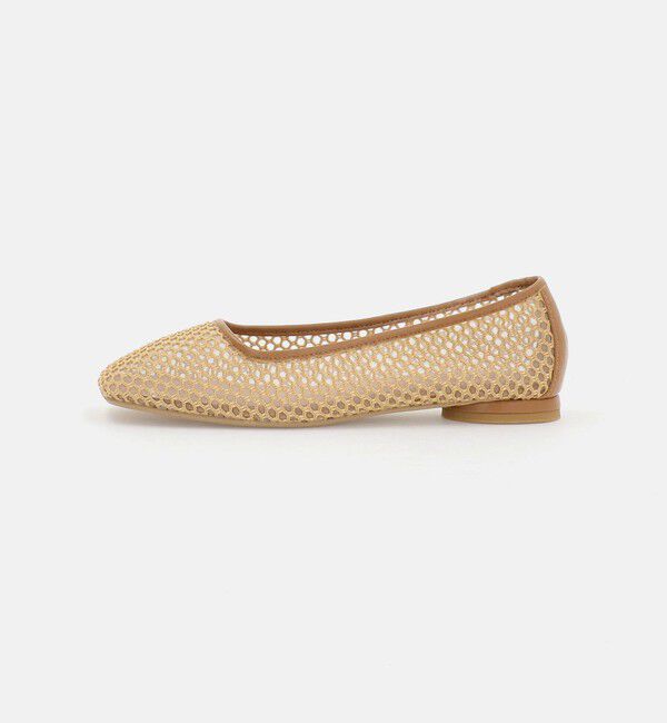 UNITED ARROWS green label relaxing「メッシュ フラットシューズ」|ローファー|