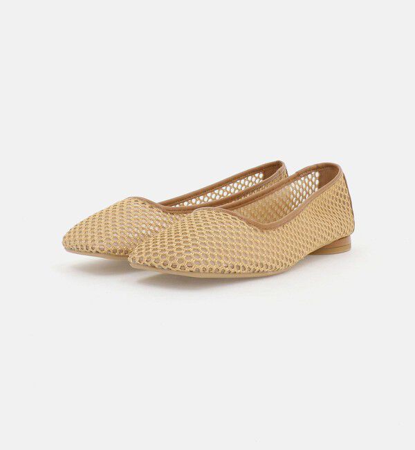UNITED ARROWS green label relaxing「メッシュ フラットシューズ」|ローファー|