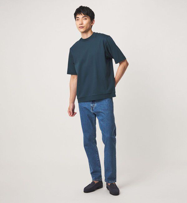 UNITED ARROWS green label relaxing「A+ COOL スムース クルーネック カットソー -接触冷感・抗菌-」|Tシャツ・カットソー|
