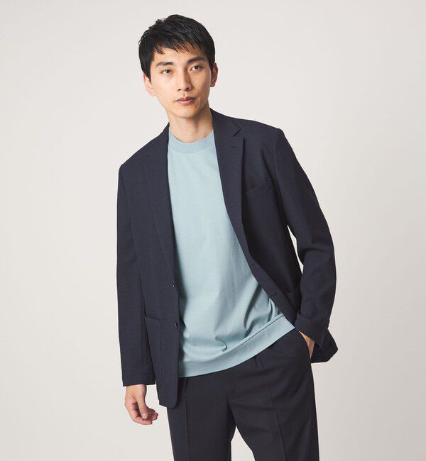 UNITED ARROWS green label relaxing「A+ COOL スムース クルーネック カットソー -接触冷感・抗菌-」|Tシャツ・カットソー|