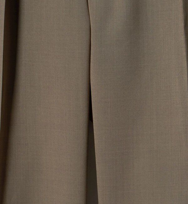 UNITED ARROWS green label relaxing「A+ air TWトロピカル 無地 リラックス イージー 1プリーツ セットアップ パンツ スラックス -ウォッシャブ」|スラックス|
