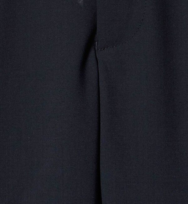 UNITED ARROWS green label relaxing「A+ air TWトロピカル 無地 リラックス イージー 1プリーツ セットアップ パンツ スラックス -ウォッシャブ」|スラックス|