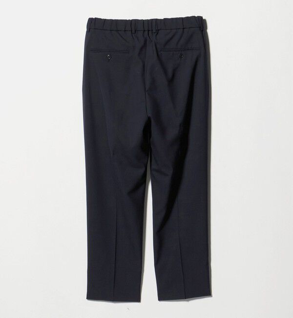 UNITED ARROWS green label relaxing「A+ air TWトロピカル 無地 リラックス イージー 1プリーツ セットアップ パンツ スラックス -ウォッシャブ」|スラックス|