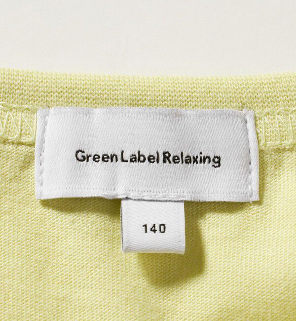 UNITED ARROWS green label relaxing「チェック フリル Tシャツ / キッズ 140cm-160cm」|Tシャツ・カットソー|