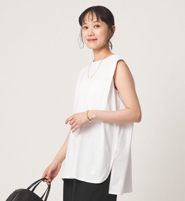UNITED ARROWS green label relaxing「【別注】＜RUSSELL ATHLETIC＞SHELTECH Tシャツ」|Tシャツ・カットソー|OFF WHITE