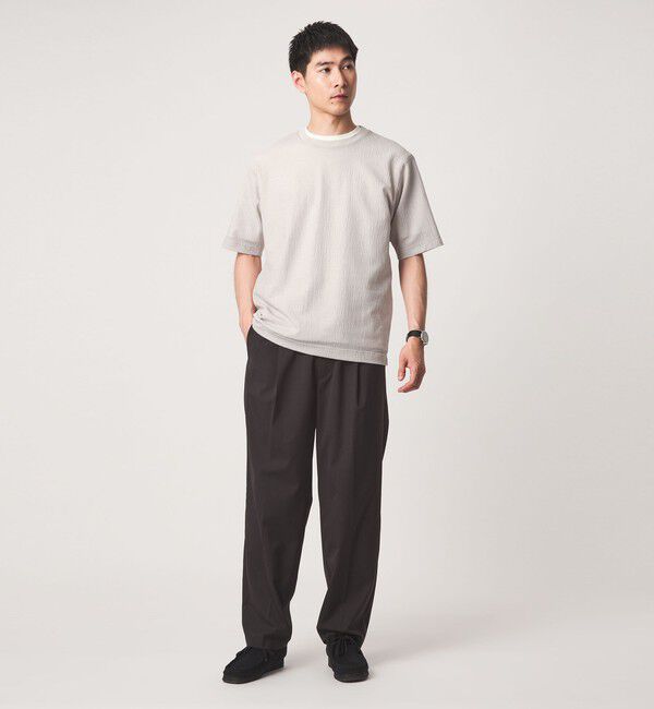 UNITED ARROWS green label relaxing「サッカー クルーネック 半袖 Tシャツ」|Tシャツ・カットソー|