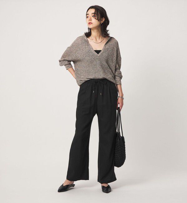 UNITED ARROWS green label relaxing「［size SHORT/TALLあり］BREEZE LINEN ブリーズリネン ワイド パンツ 3」|その他|