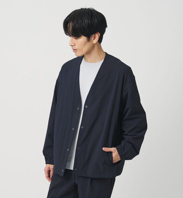 BEAUTY&YOUTH UNITED ARROWS「360&deg;MASTER スナップ アジャスト カーディガン セットアップ対応 撥水 ストレッチ ウォッシャブル」|カーディガン|