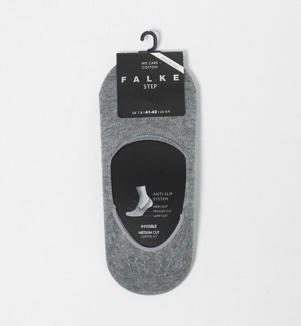 BEAUTY&YOUTH UNITED ARROWS「＜FALKE＞ステップ インビジブル ソックス ミディアム カット」|ソックス|LT.GRAY