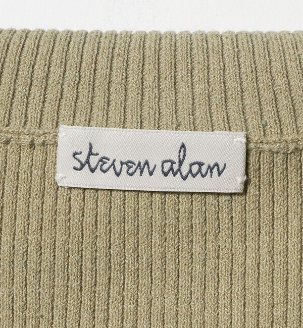 STEVEN ALAN「＜Steven Alan＞リブ カーディガン」|カーディガン|