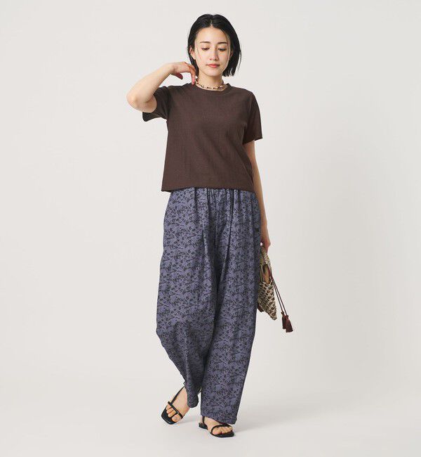 BEAUTY&YOUTH UNITED ARROWS「コットンポリエステル ラメ ショートスリーブ カットソー」|Tシャツ・カットソー|