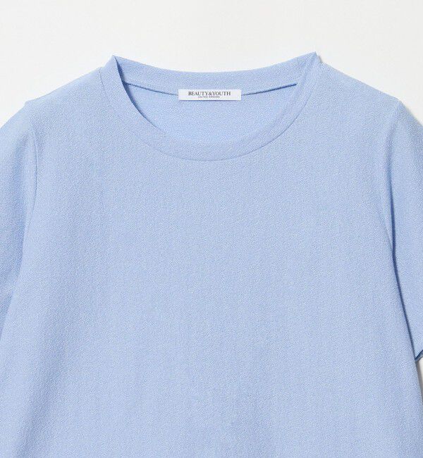 BEAUTY&YOUTH UNITED ARROWS「コットンポリエステル ラメ ショートスリーブ カットソー」|Tシャツ・カットソー|
