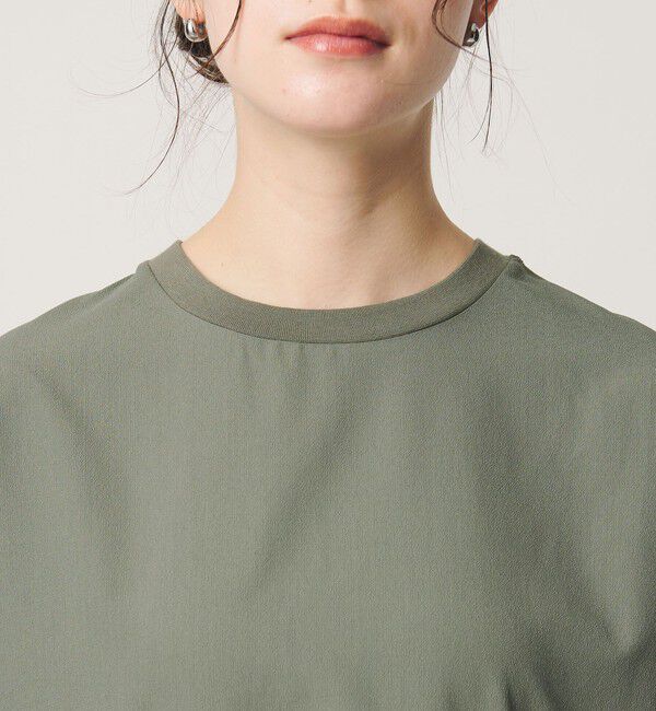 BEAUTY&YOUTH UNITED ARROWS「【別注】＜THOUSAND MILE＞ショートスリーブワンピース UVカット 吸汗速乾」|ワンピース|