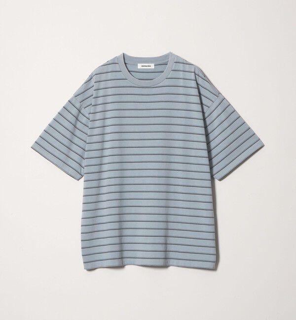 MONKEY TIME「ウォッシュド ボーダー Tシャツ」|Tシャツ・カットソー|
