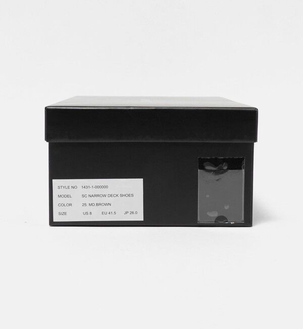 BEAUTY&YOUTH UNITED ARROWS「ナロー デッキ シューズ」|デッキシューズ|